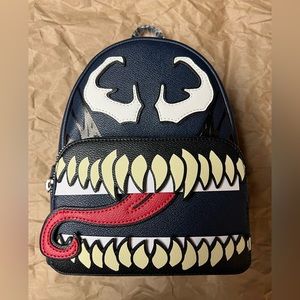 Marvel Venom Cosplay Loungefly Mini Backpack - 707 Street Exclusive - NWT